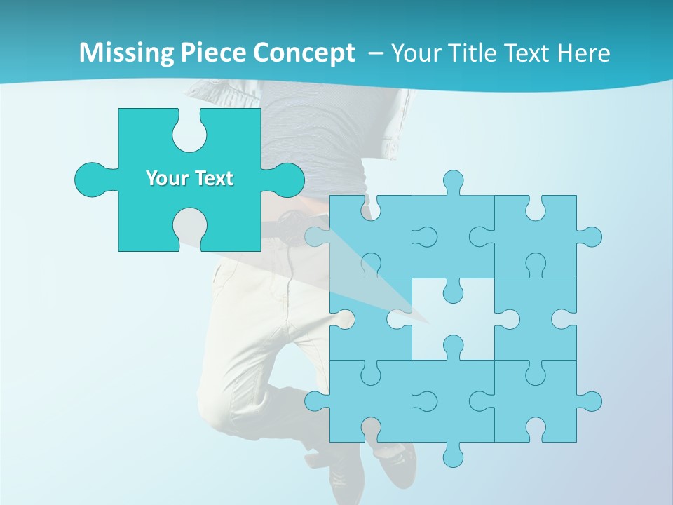 Man Expression Move PowerPoint Template