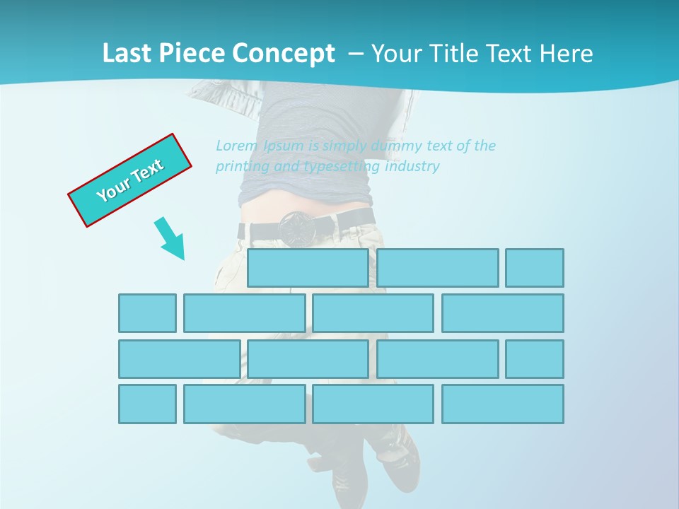 Man Expression Move PowerPoint Template