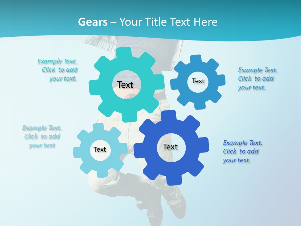 Man Expression Move PowerPoint Template