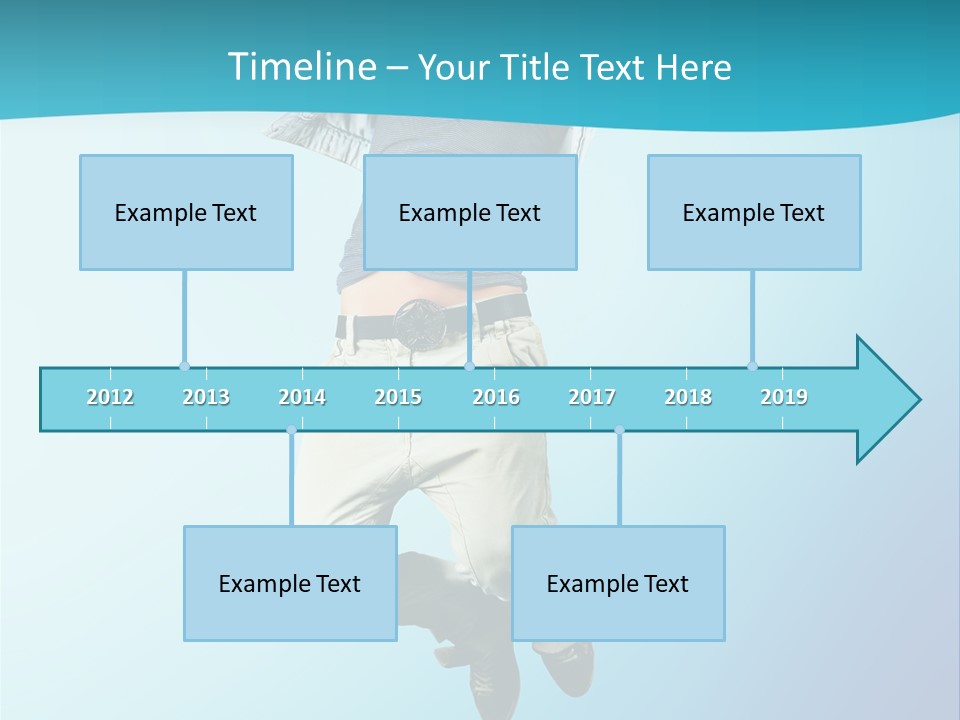 Man Expression Move PowerPoint Template