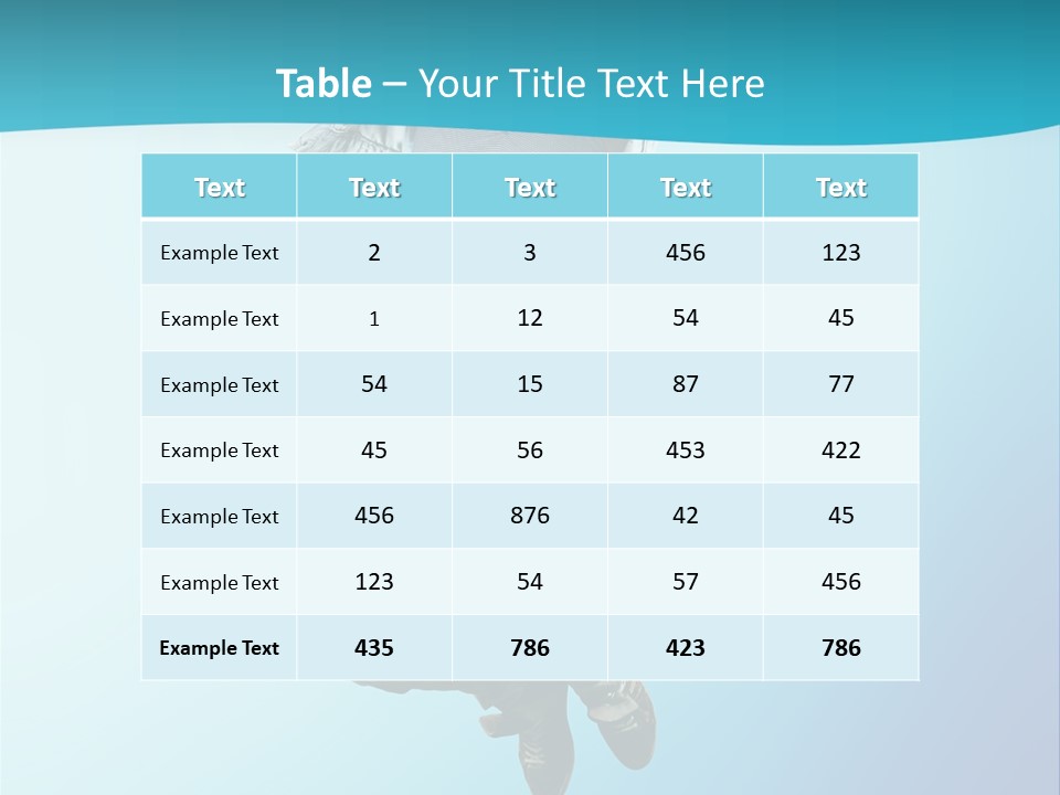 Man Expression Move PowerPoint Template
