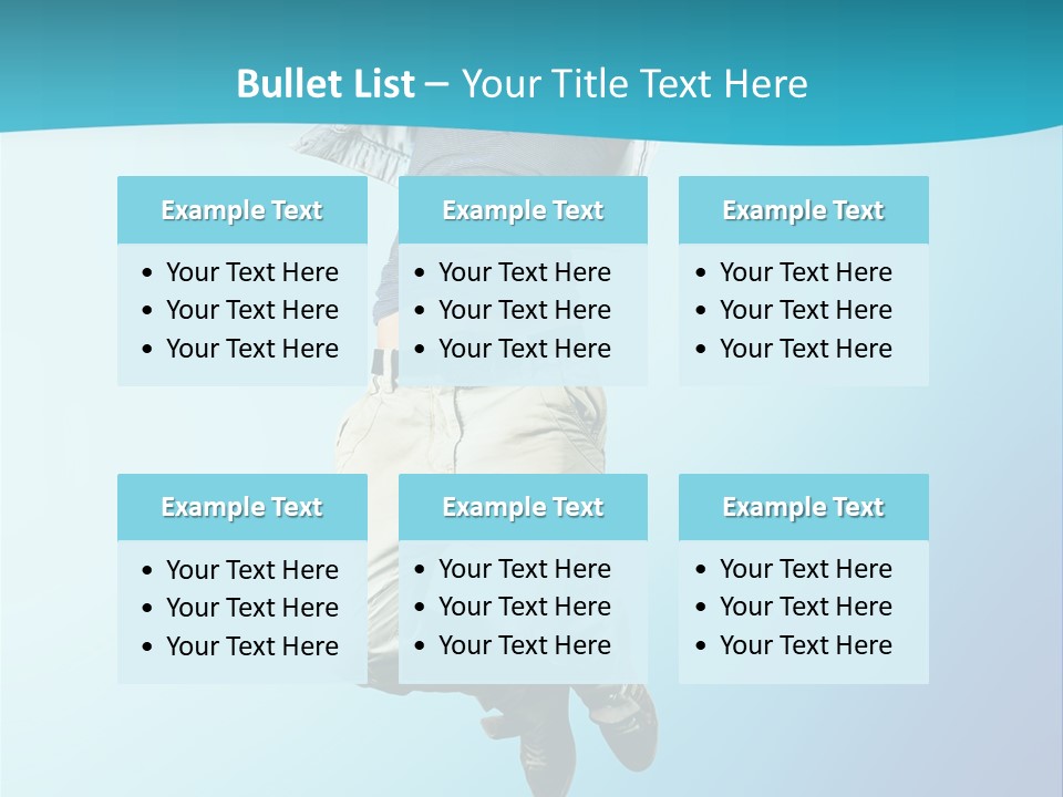 Man Expression Move PowerPoint Template
