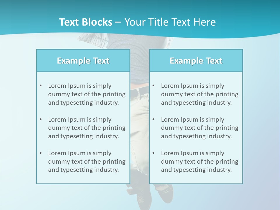 Man Expression Move PowerPoint Template