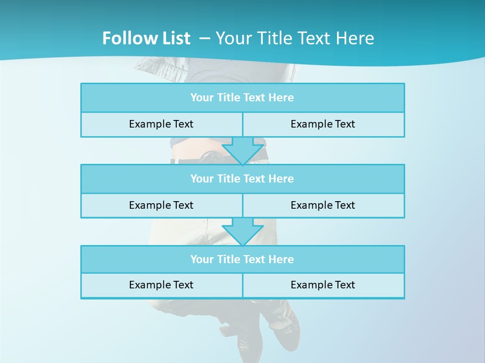 Man Expression Move PowerPoint Template