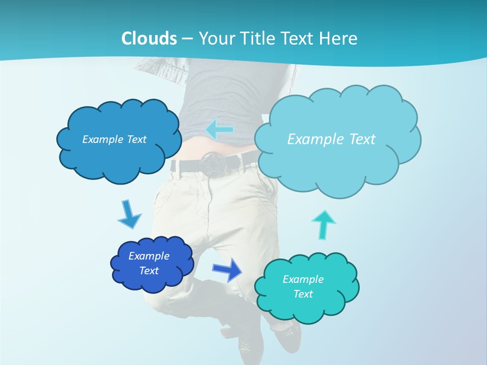 Man Expression Move PowerPoint Template