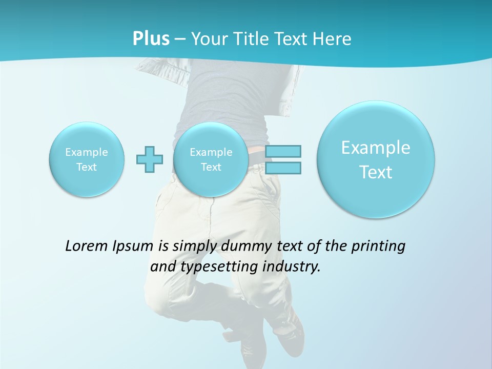 Man Expression Move PowerPoint Template