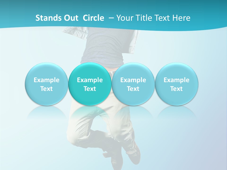 Man Expression Move PowerPoint Template