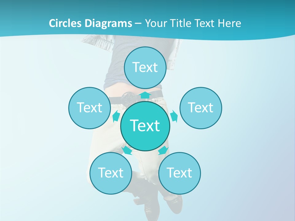 Man Expression Move PowerPoint Template