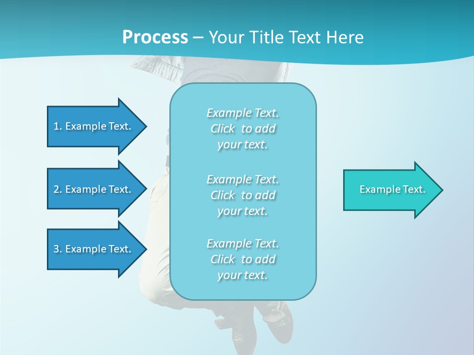 Man Expression Move PowerPoint Template