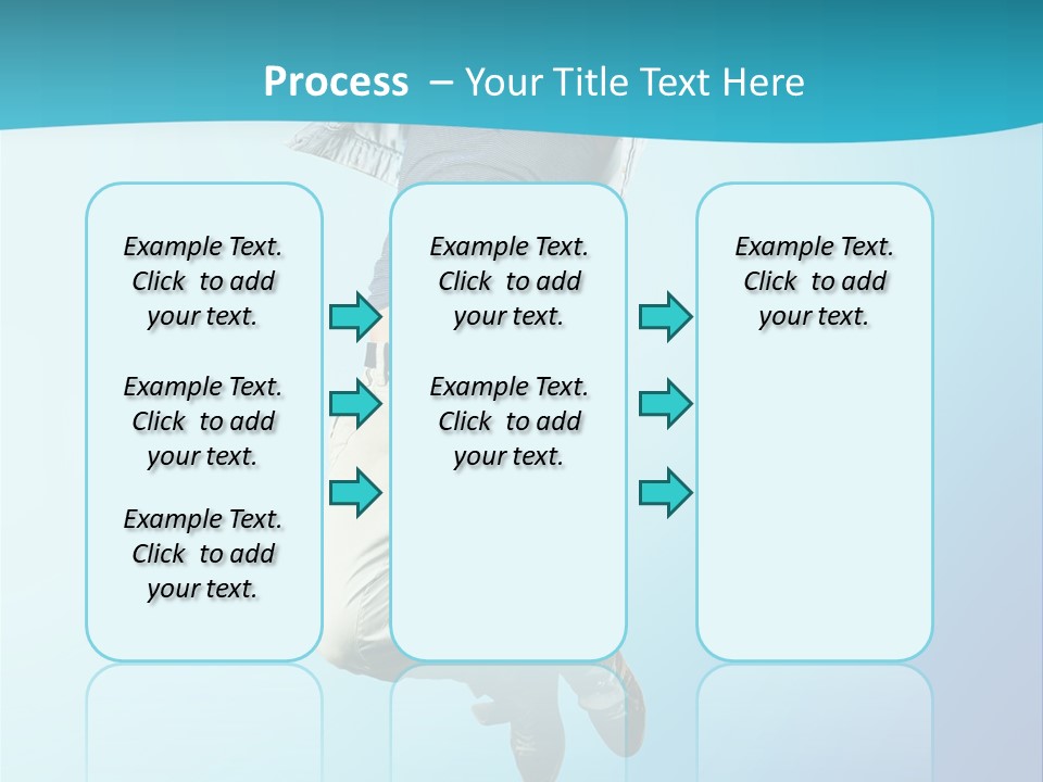 Man Expression Move PowerPoint Template