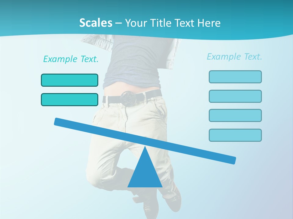 Man Expression Move PowerPoint Template