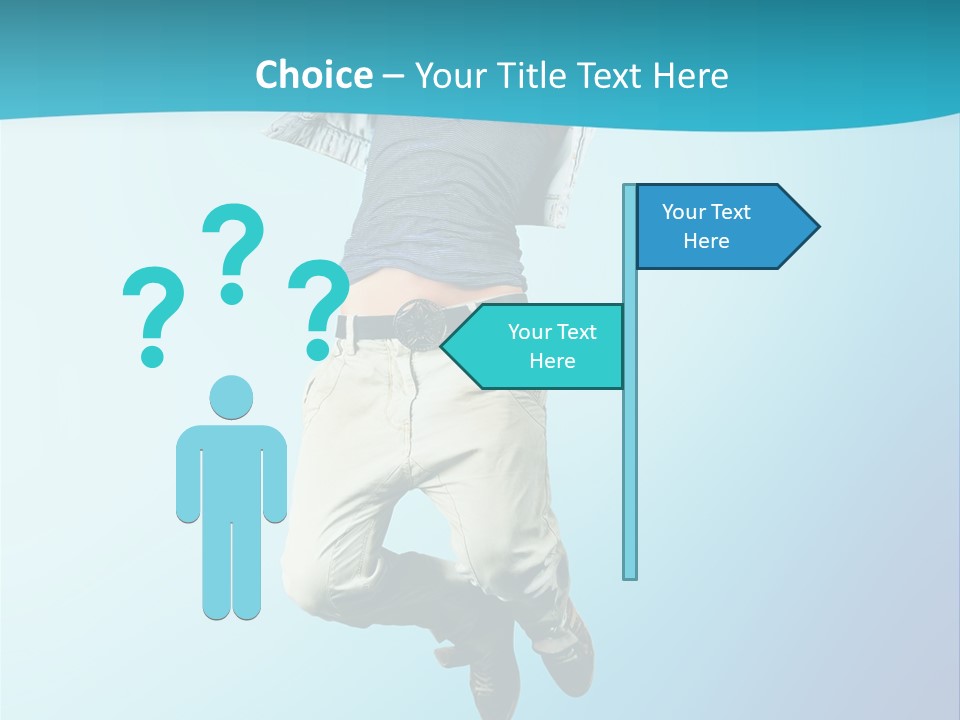 Man Expression Move PowerPoint Template