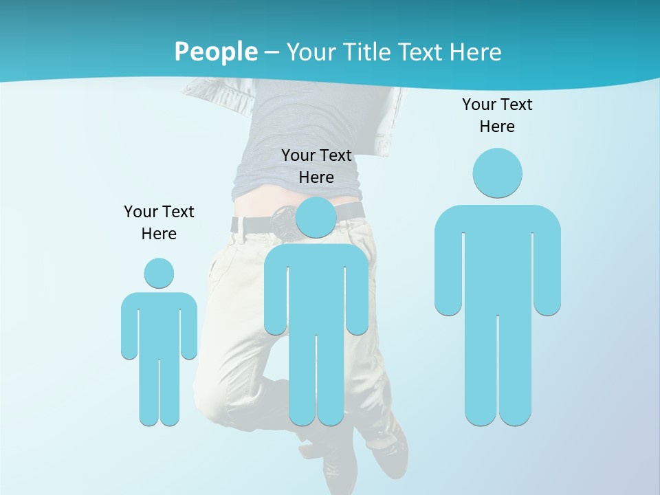 Man Expression Move PowerPoint Template