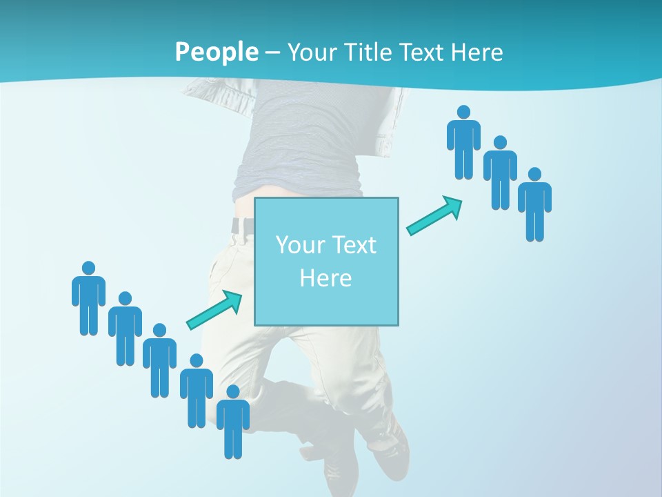 Man Expression Move PowerPoint Template