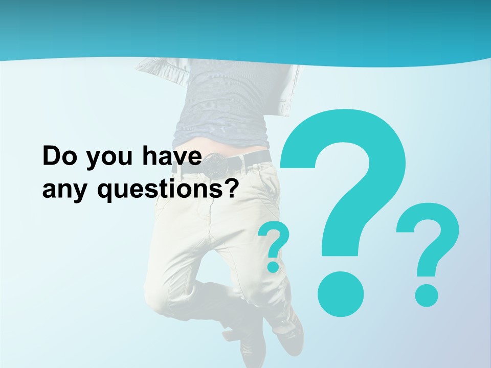 Man Expression Move PowerPoint Template