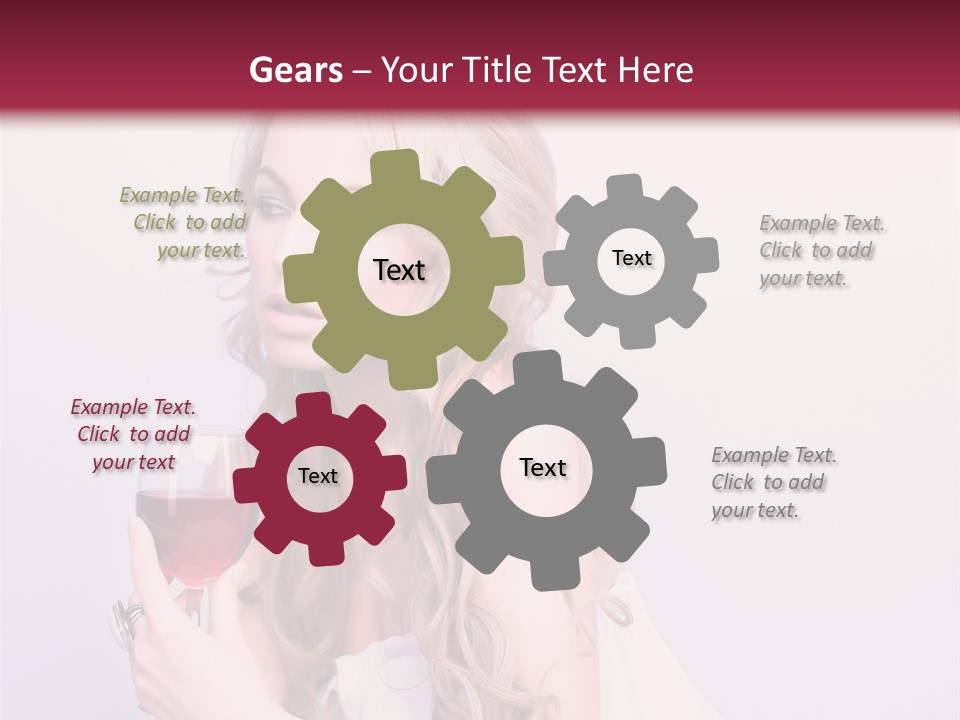 Femininity Leisure Evening PowerPoint Template