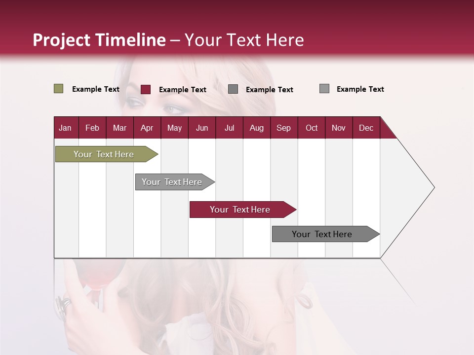 Femininity Leisure Evening PowerPoint Template