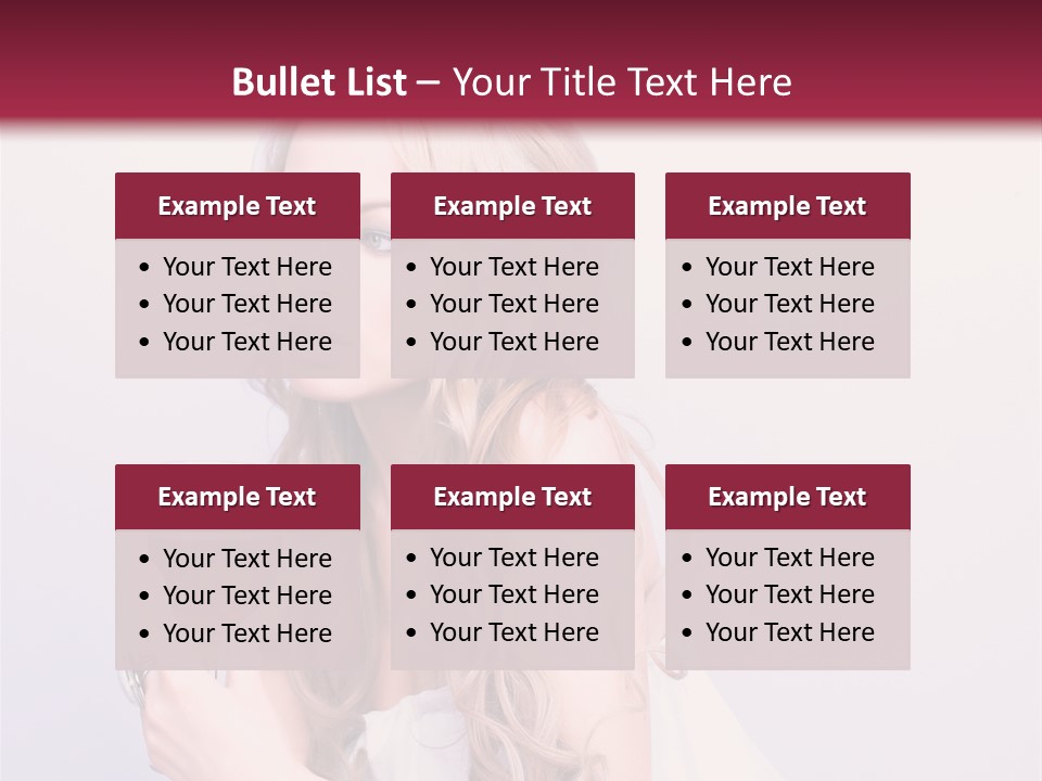 Femininity Leisure Evening PowerPoint Template