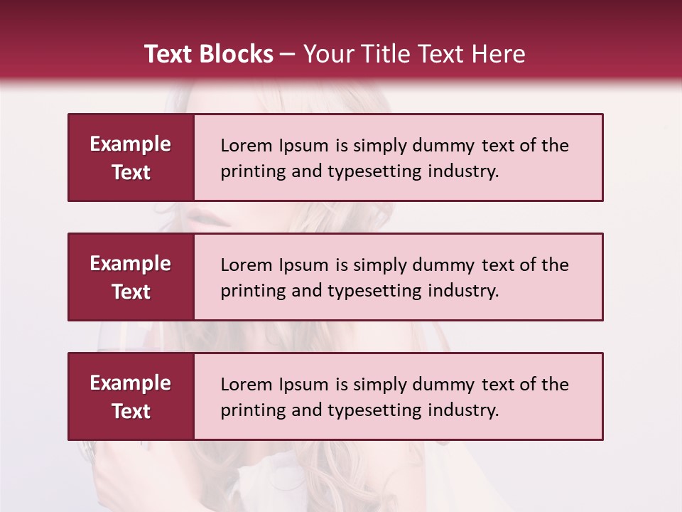 Femininity Leisure Evening PowerPoint Template