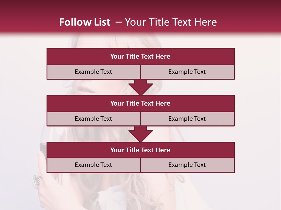 Femininity Leisure Evening PowerPoint Template