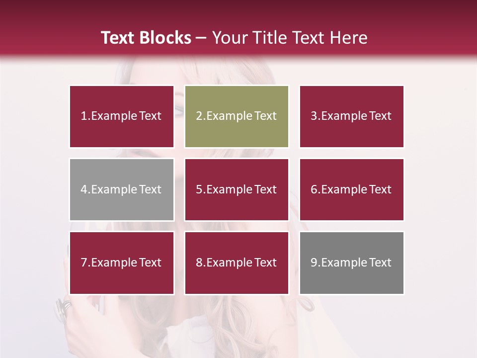 Femininity Leisure Evening PowerPoint Template