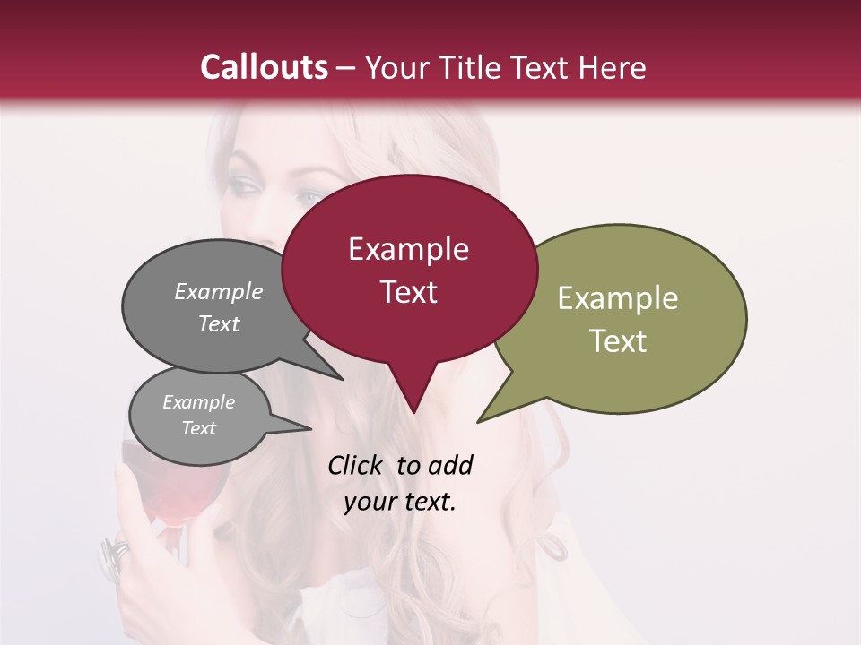 Femininity Leisure Evening PowerPoint Template