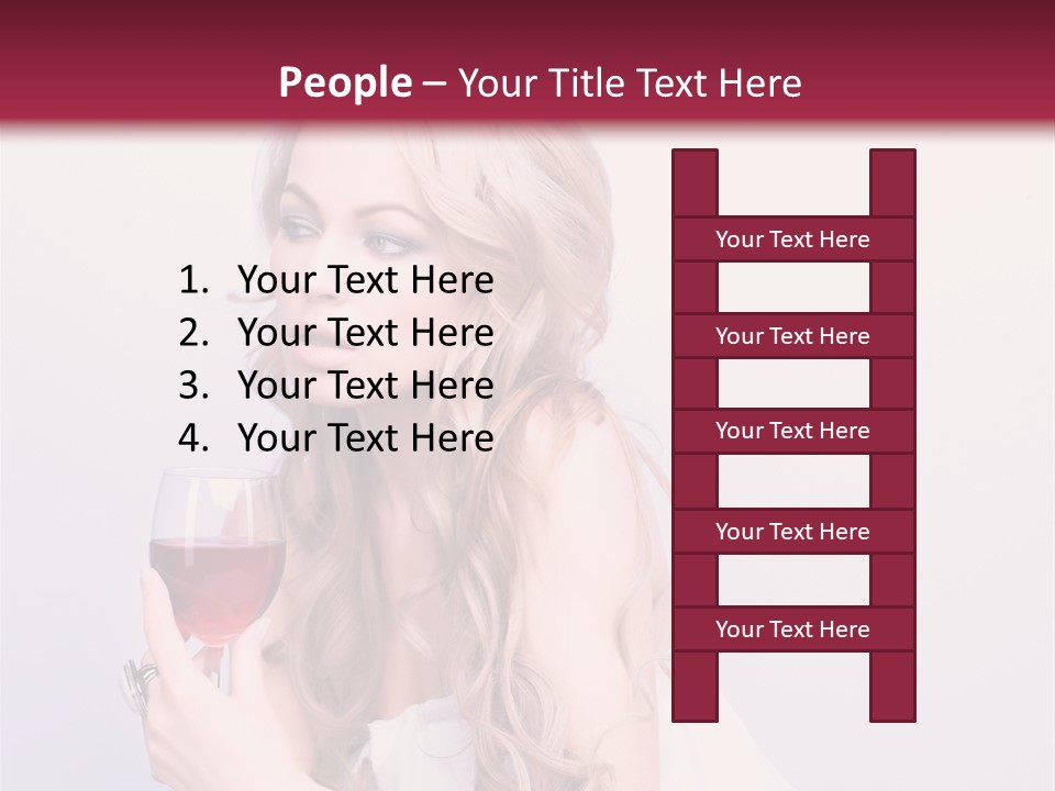 Femininity Leisure Evening PowerPoint Template