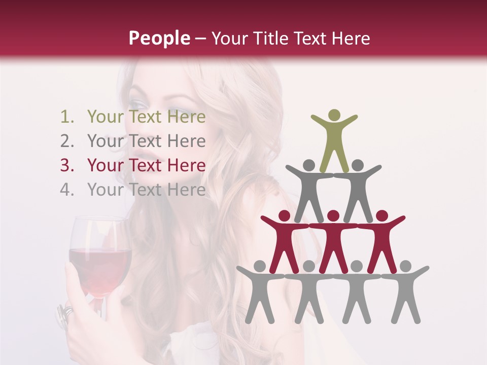 Femininity Leisure Evening PowerPoint Template