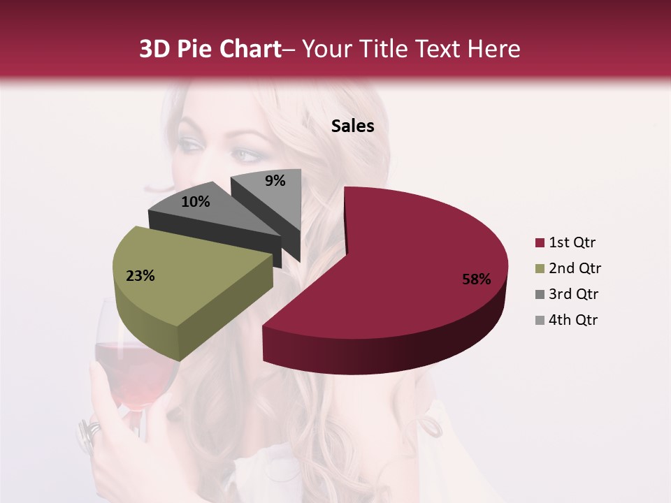 Femininity Leisure Evening PowerPoint Template