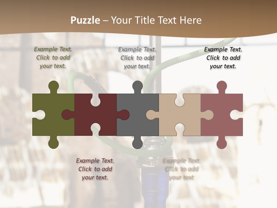 Arabian Shisha Waterpipe PowerPoint Template