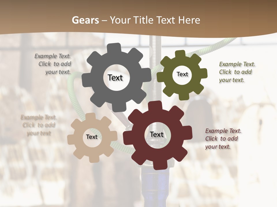 Arabian Shisha Waterpipe PowerPoint Template