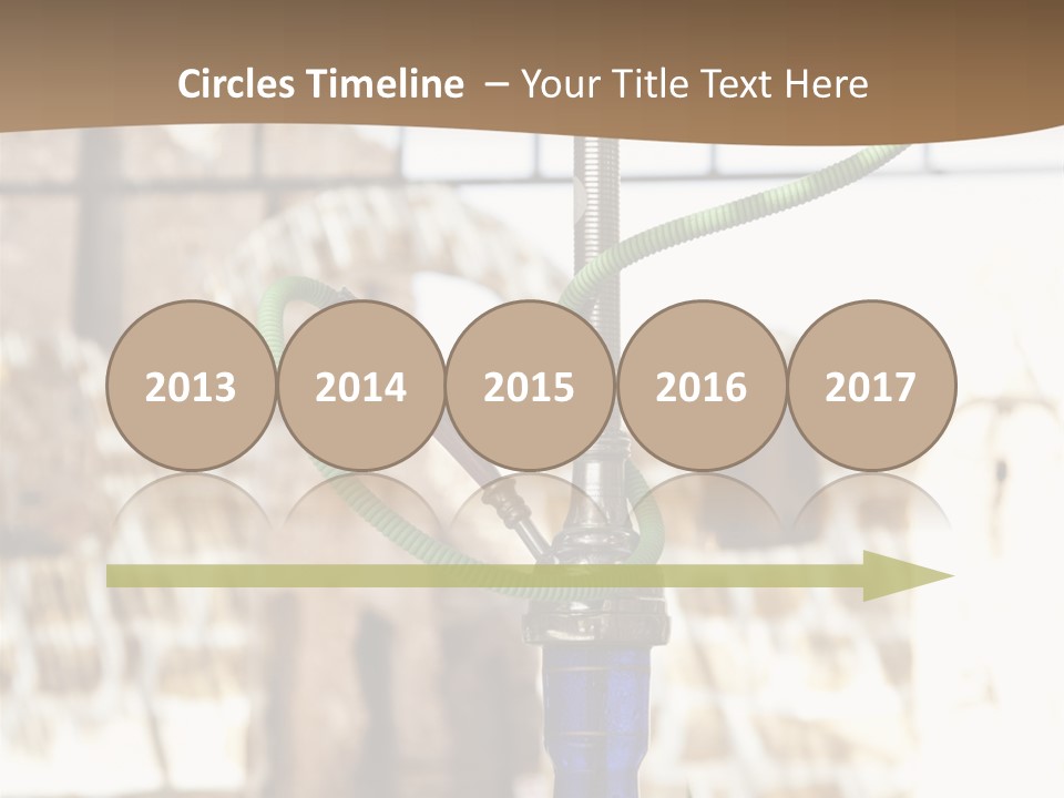 Arabian Shisha Waterpipe PowerPoint Template