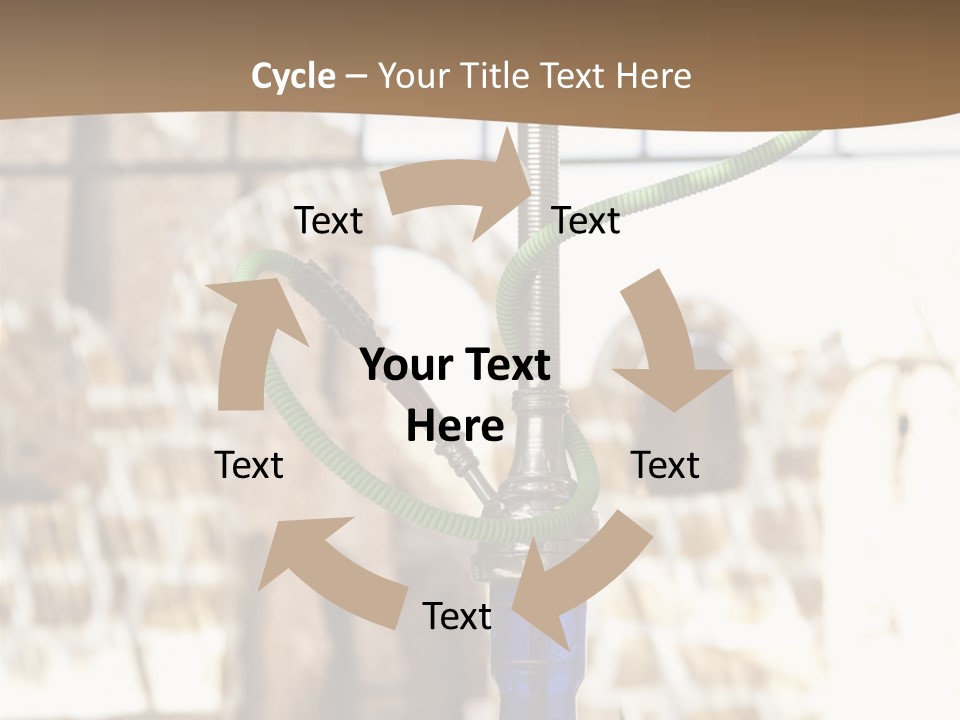 Arabian Shisha Waterpipe PowerPoint Template