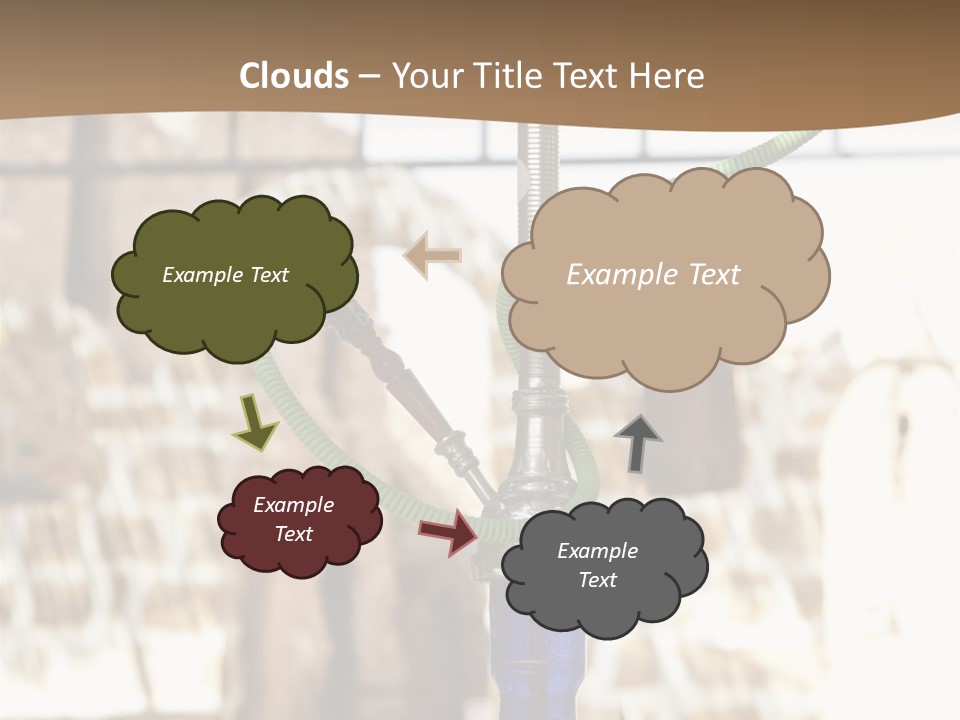 Arabian Shisha Waterpipe PowerPoint Template