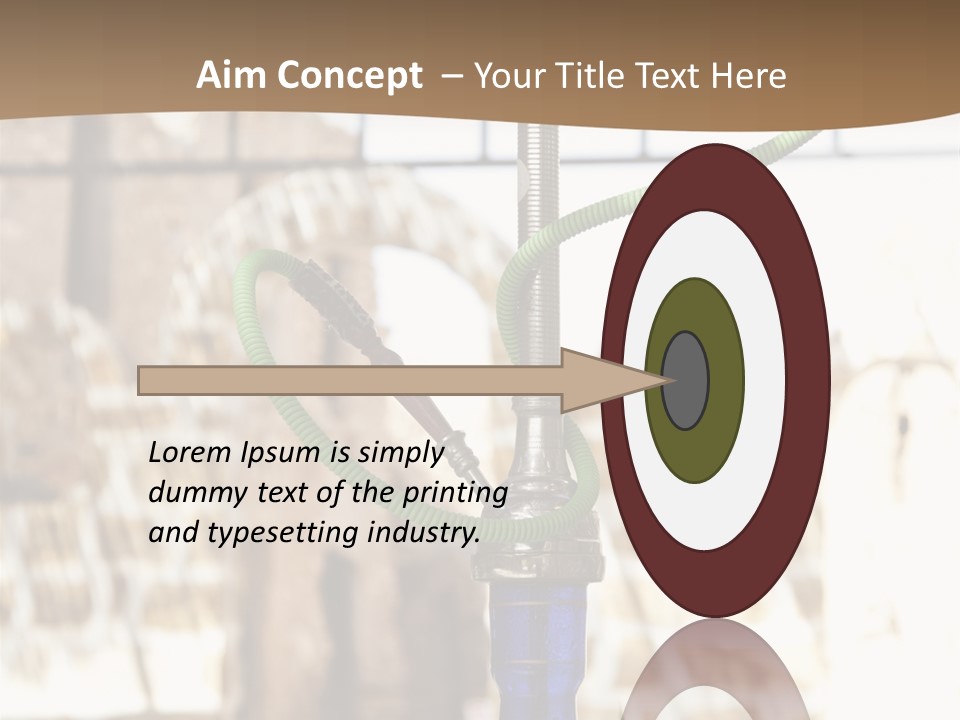 Arabian Shisha Waterpipe PowerPoint Template