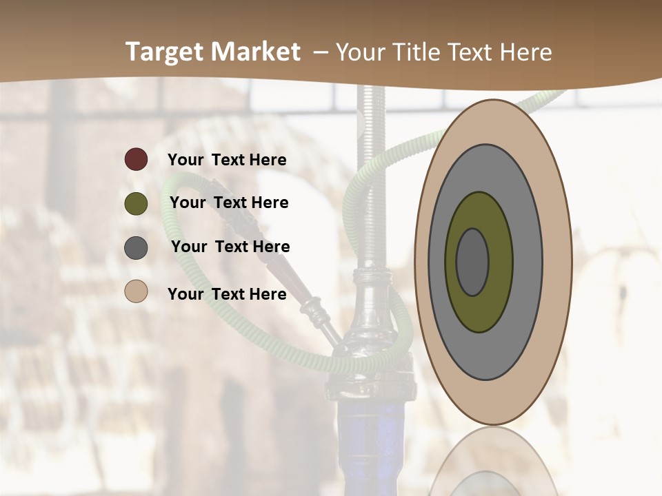 Arabian Shisha Waterpipe PowerPoint Template