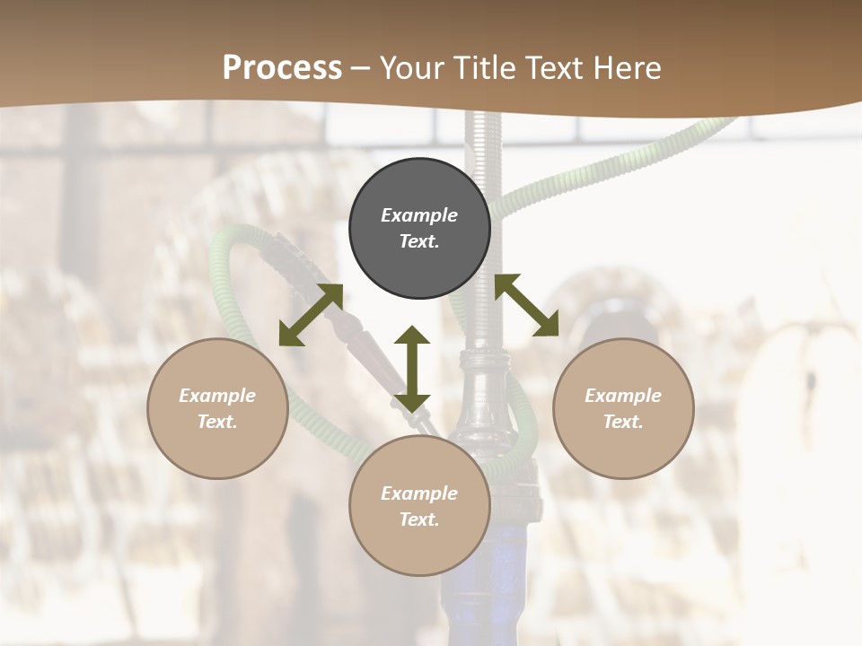Arabian Shisha Waterpipe PowerPoint Template