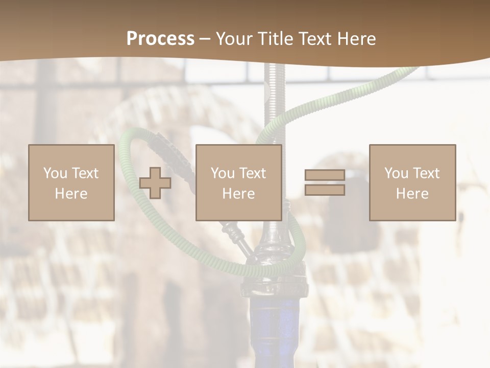 Arabian Shisha Waterpipe PowerPoint Template