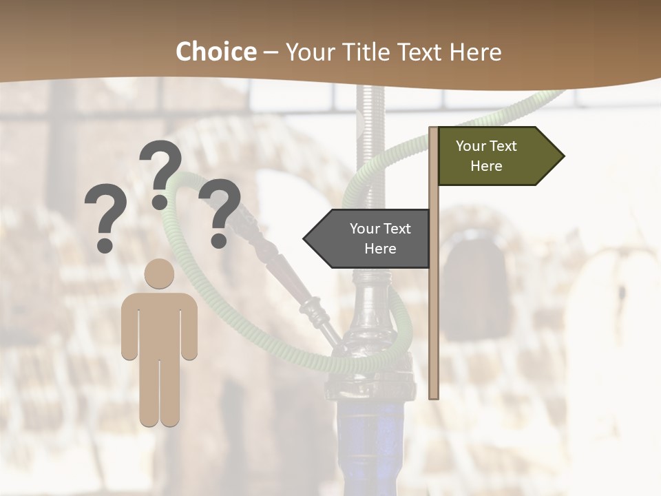 Arabian Shisha Waterpipe PowerPoint Template
