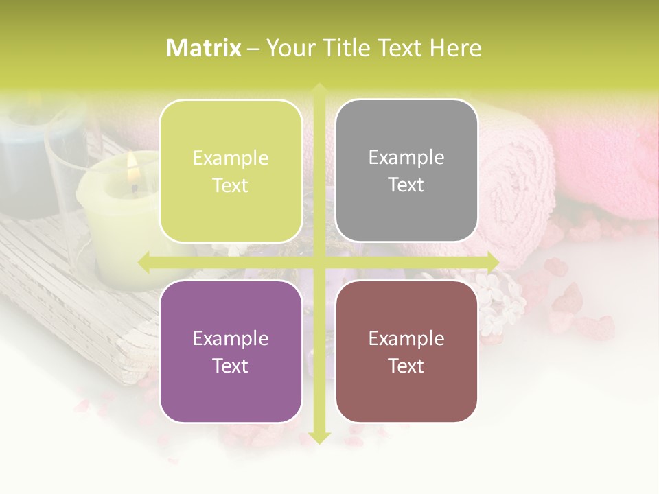 Tradition Towels Aromatherapy PowerPoint Template