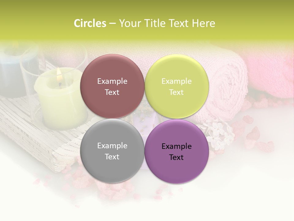 Tradition Towels Aromatherapy PowerPoint Template
