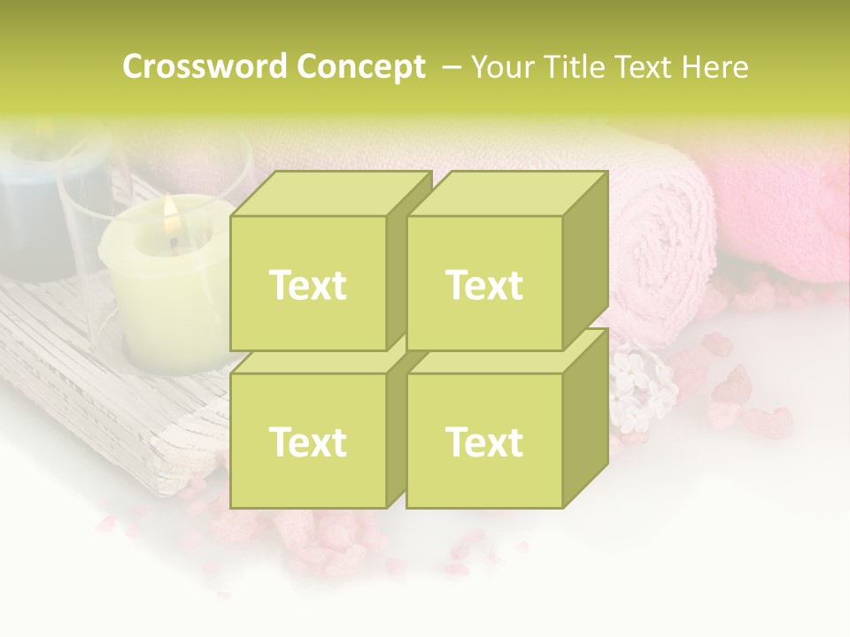 Tradition Towels Aromatherapy PowerPoint Template