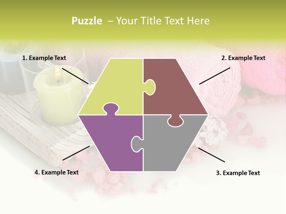 Tradition Towels Aromatherapy PowerPoint Template