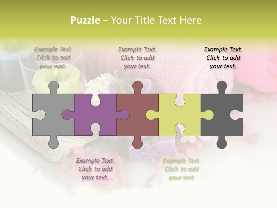 Tradition Towels Aromatherapy PowerPoint Template