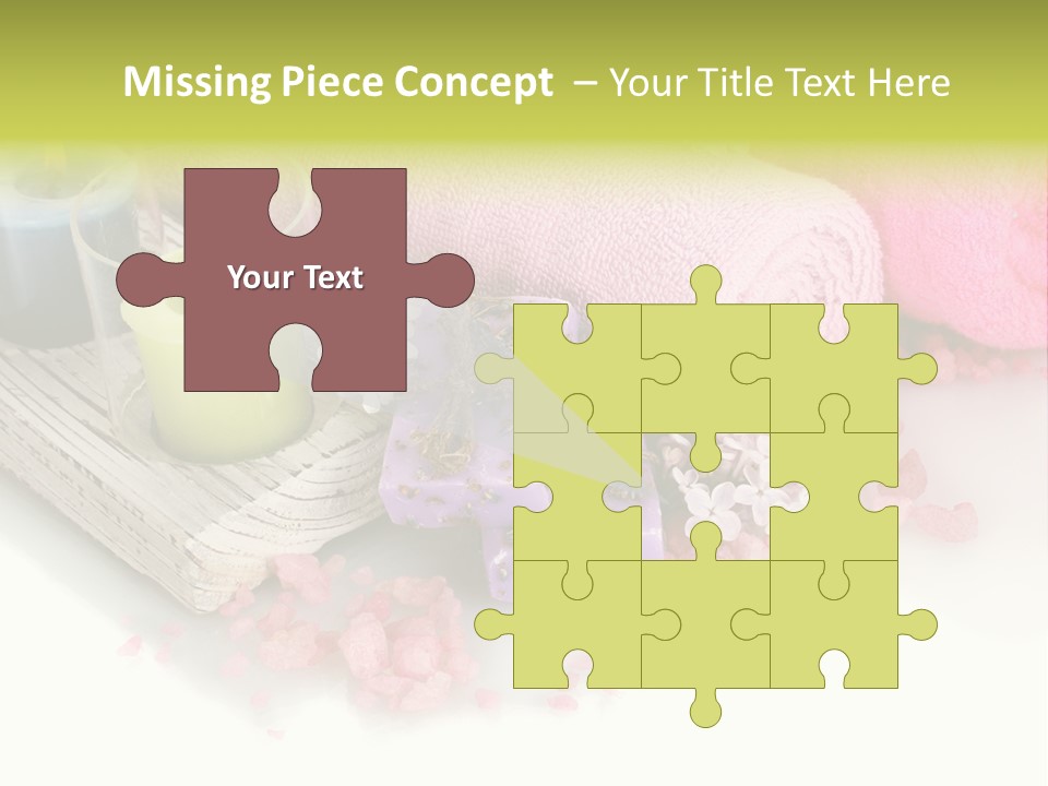 Tradition Towels Aromatherapy PowerPoint Template