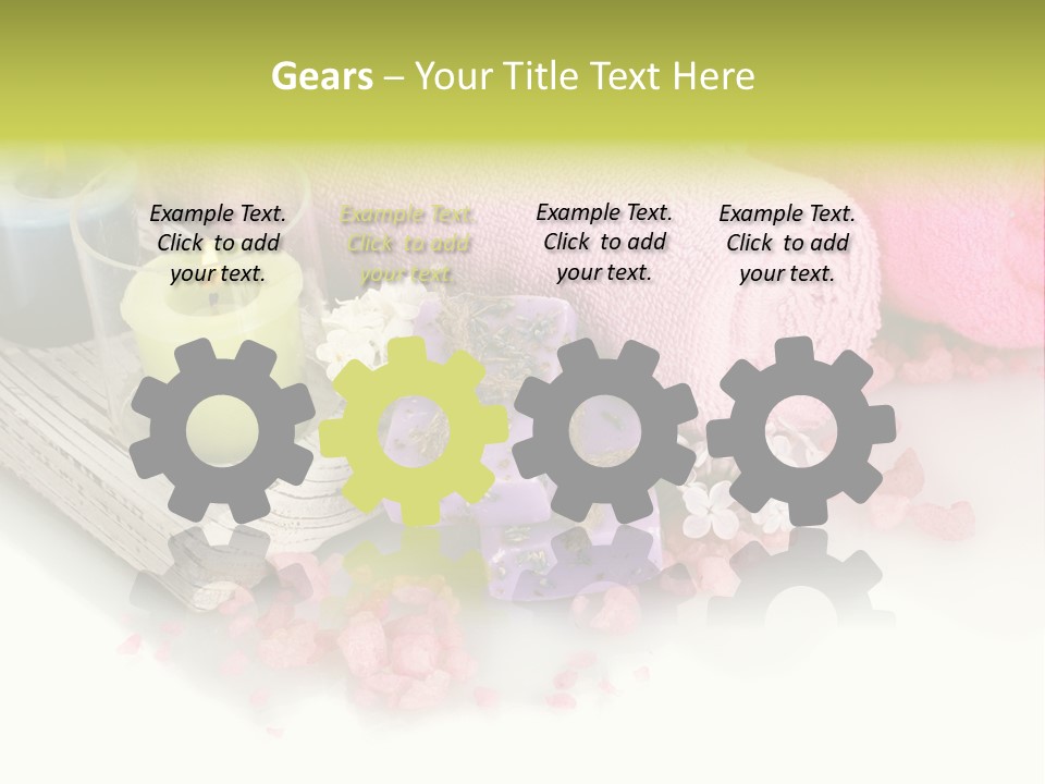 Tradition Towels Aromatherapy PowerPoint Template