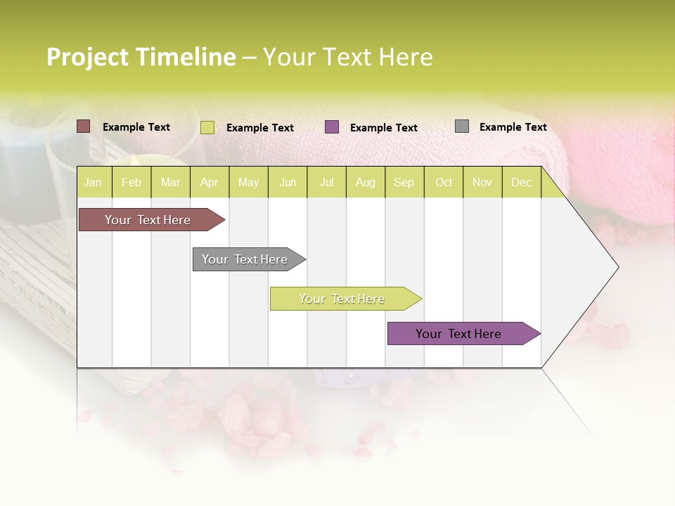 Tradition Towels Aromatherapy PowerPoint Template