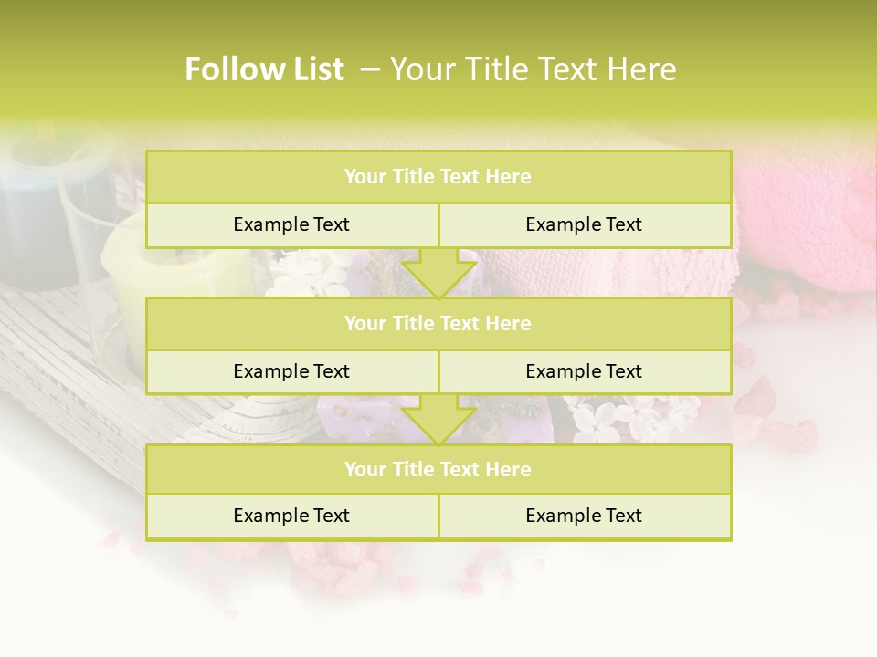 Tradition Towels Aromatherapy PowerPoint Template