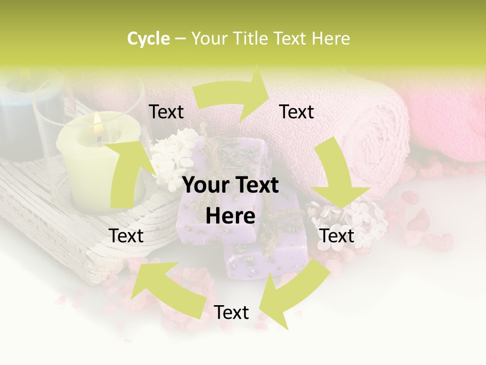 Tradition Towels Aromatherapy PowerPoint Template