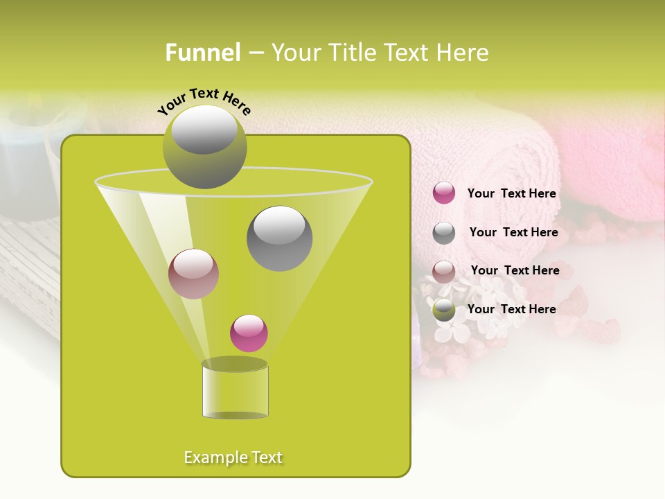 Tradition Towels Aromatherapy PowerPoint Template